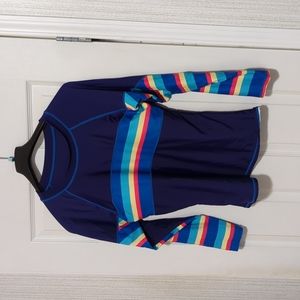 Beach Sissi rash guard and swim bottom set